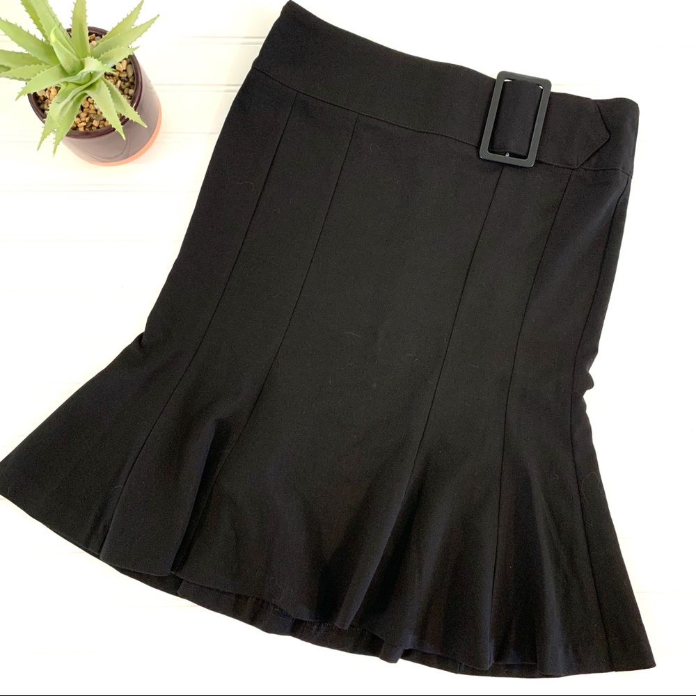 Vintage! Black Knee length Mermaid Skirt